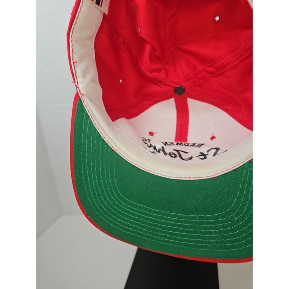 Vintage 1990s St. Johns University Redmen Snapback Hat The Game NCAA Retro Cap - Picture 14 of 16